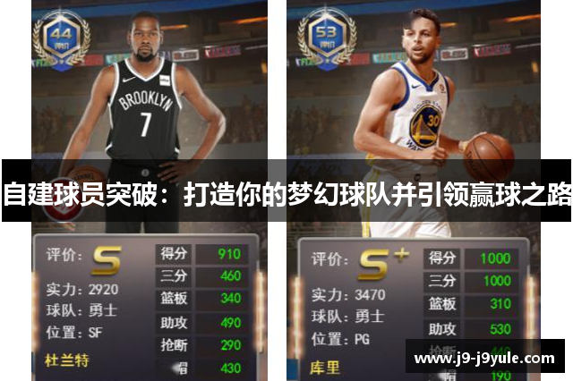 自建球员突破：打造你的梦幻球队并引领赢球之路